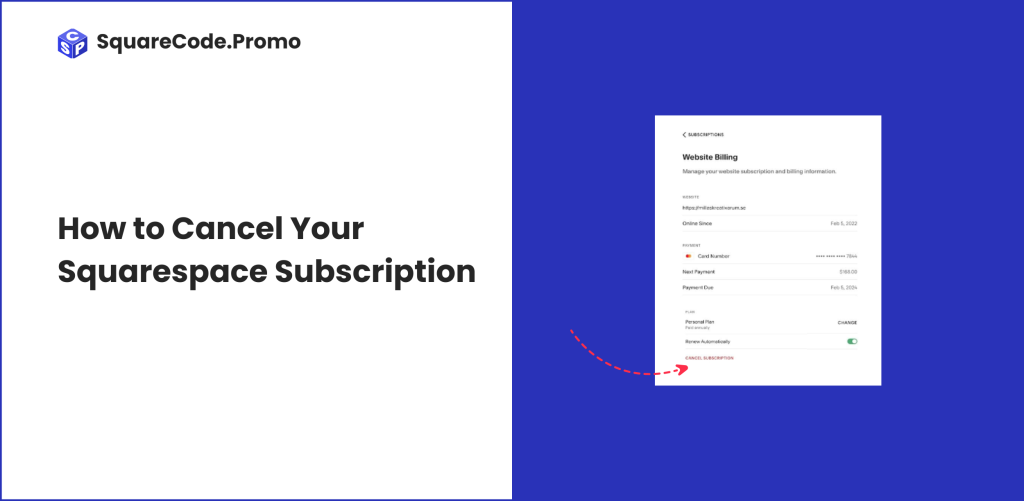 How to Cancel Your Squarespace Subscription