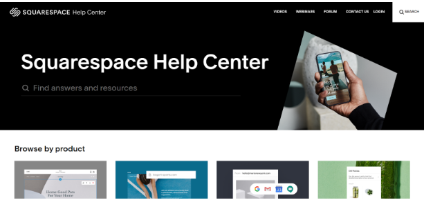 Refer to Squarespace Help Center Guides