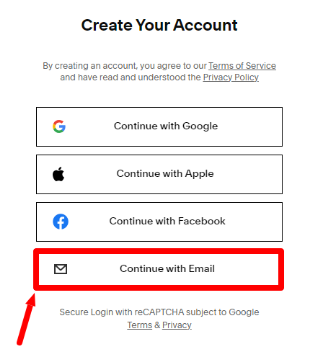 Create Your Account