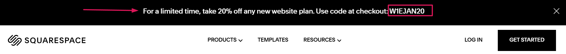 20% Off On Squarespace 