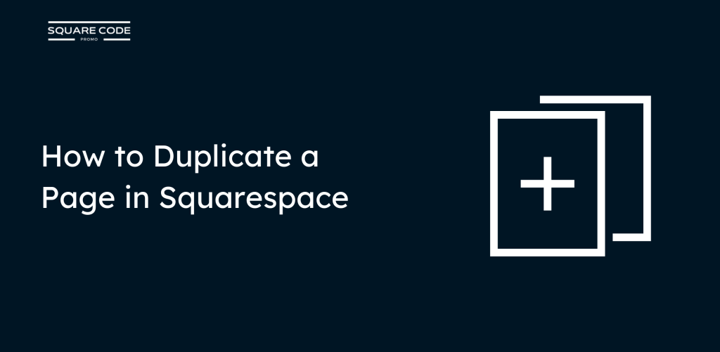 How to Duplicate a Page in Squarespace