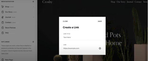 Create Anchor Links in Squarespace