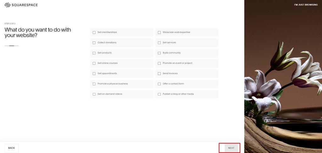 Select Your Goal With Your Website